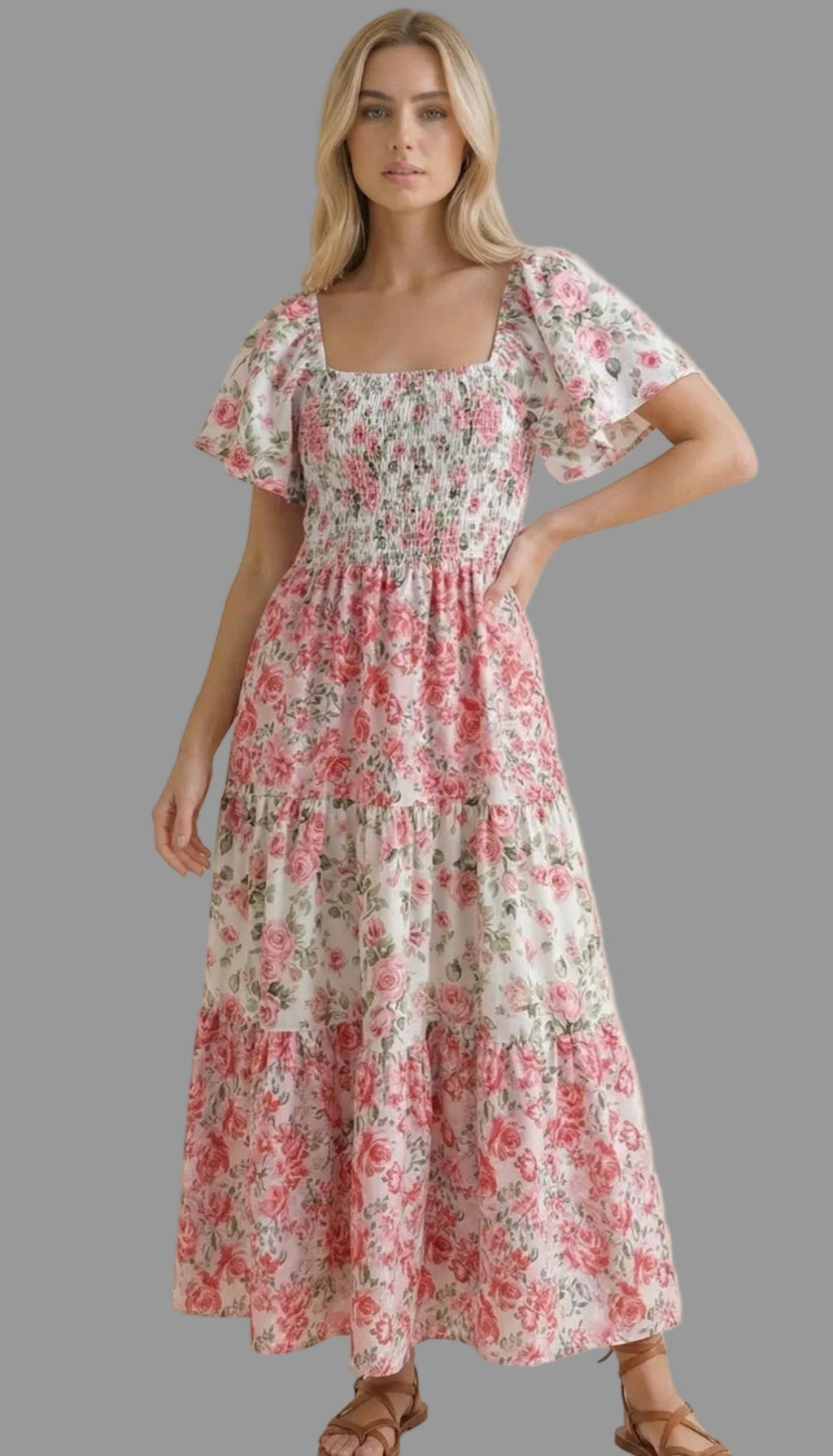 Maxi vintage floral